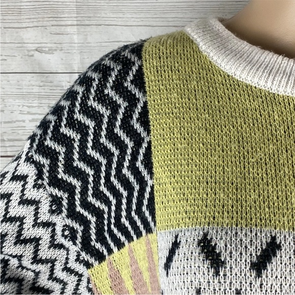 Vintage Sweater 💕 80s Retro Pastel - Picture 3 of 12